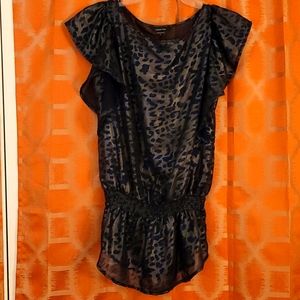 paper tee Animal Print Top